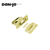 Don-Jo - 1702-605 - Roller Latches with 3-3/8 Length and 1 Width - 605 (Bright Brass Finish)