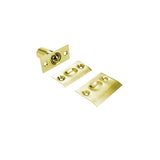 Don-Jo - 1712-605 - Ball Latches with 2-1/4 Length and 1 Width - 605 (Bright Brass Finish)