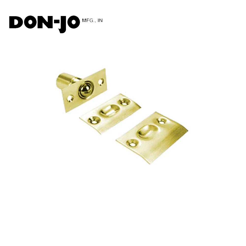 Don-Jo - 1712-605 - Ball Latches with 2-1/4 Length and 1 Width - 605 (Bright Brass Finish)