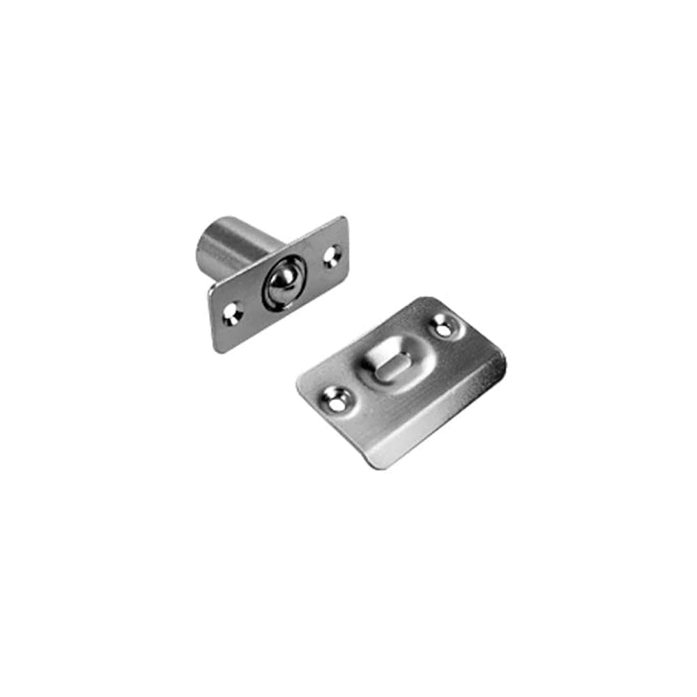 Don-Jo - 1714-619 - Ball Latches with 2-1/4 Length and 1 Width - 619 (Satin Nickel Plated Finish)