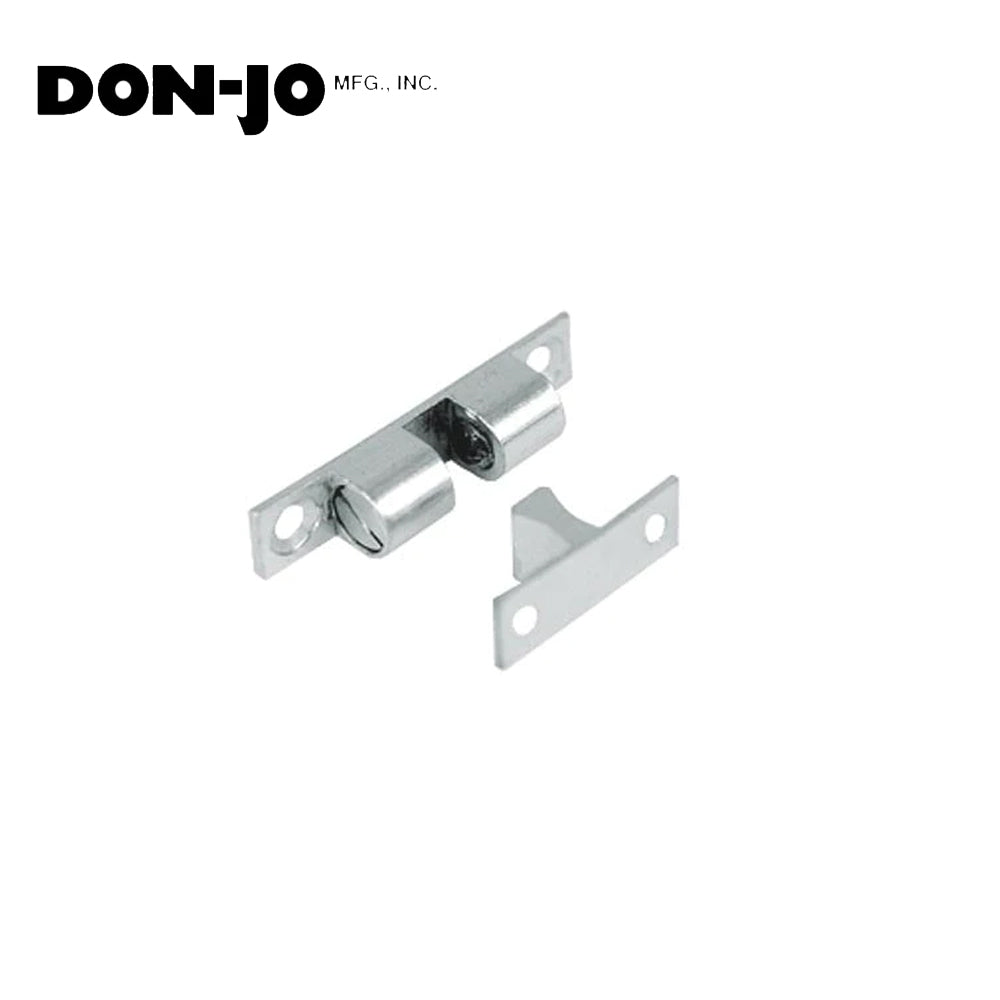 Don-Jo - 1718-619 - Friction Catch with 1-7/8 Length and 3/8 Width - 619 (Satin Nickel Plated Finish)