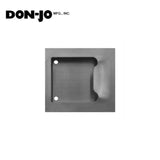 Don-Jo - 1846-630 - Flush Cup Pull Plate - 630 (Satin Stainless Steel Finish)