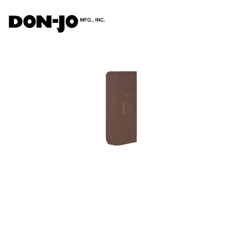 Don-Jo - 20-10B-FE - Wrap Around Plate 22 Gauge Steel 4-1/2 Height and 1 Width - 10B (Oil Rubbed Bronze Finish-613)