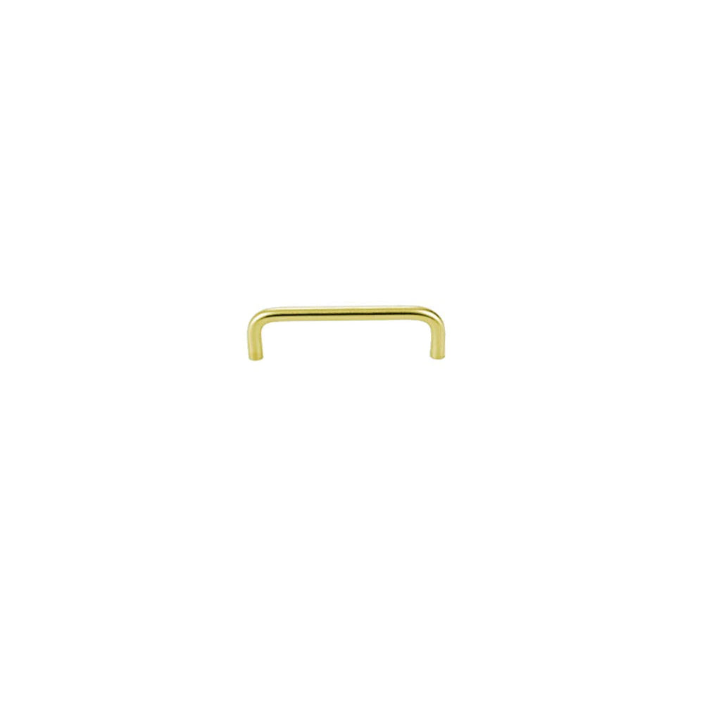 Don-Jo - 20-605 - Door Pull with 10 CTC - 605 (Bright Brass Finish)