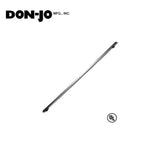 Don-Jo - 2023 - Aluminum Door Coordinator with Filler Bar - 628 (Satin Aluminum Clear Anodized Finish)