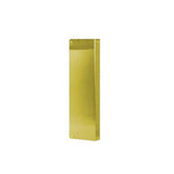 Don-Jo - 20B-PB-CW - Wrap Around Plate 22 Gauge Steel 20 Height and 5-1/8 Width - PB (Bright Brass Finish-605)