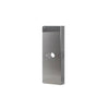 Don-Jo - 20C-S-CW - Wrap Around Plate 22 Gauge Steel 20 Height and 5-1/8 Width with 2-3/8 Backset - S (Satin Stainless Steel Finish-630)