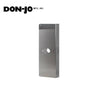 Don-Jo - 20C-S-CW - Wrap Around Plate 22 Gauge Steel 20 Height and 5-1/8 Width with 2-3/8 Backset - S (Satin Stainless Steel Finish-630)