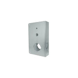 Don-Jo - 21-S-CW - Wrap Around Plate 22 Gauge Steel 9 Height and 5-1/8 Width with 2-3/8 Backset - S (Satin Stainless Steel Finish-630)