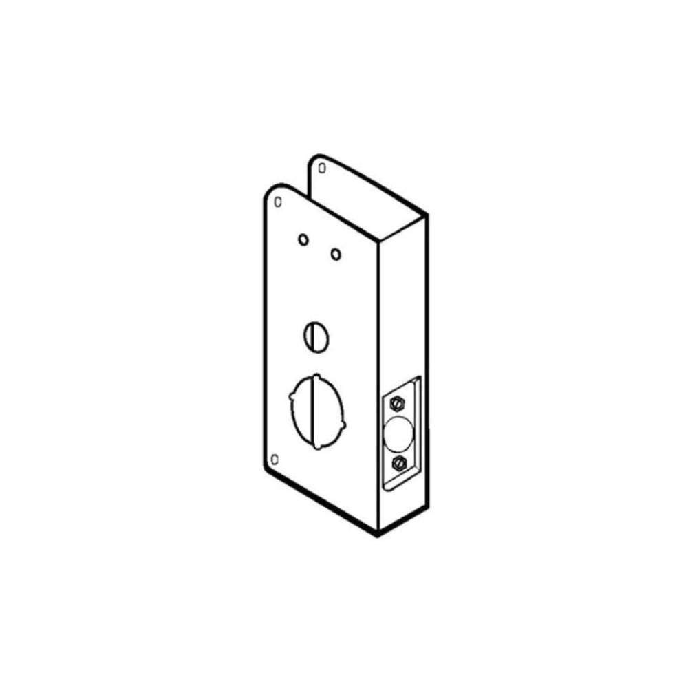 Don-Jo - 23-S-CW - Wrap Around with 9 Height and 2-3/4 Backset - 630 (Satin Stainless Steel Finish)