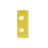 Don-Jo - 258-AB-CW - Wrap Around Plate for Double Locks 22 Gauge Steel 12 Height and 4-1/4 Width with 2-3/4 Backset - AB (Satin Brass Finish-609)