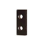 Don-Jo - 261-10B-CW - Wrap Around Plate for Double Locks 22 Gauge Steel 9 Height and 4 Width with 2-3/8 Backset - 10B (Oil Rubbed Bronze Finish-613)