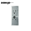 Don-Jo - 26AD-S-CW - Wrap Around Plate 22 Gauge Steel 16-5/8 Height and 5-1/8 Width with 2-3/4 Backset - S (Satin Stainless Steel Finish-630)