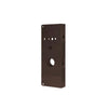 Don-Jo - 26CO-10B-CW - Wrap Around Plate 22 Gauge Steel 16-5/8 Height and 5-1/8 Width with 2-3/4 Backset - 10B (Oil Rubbed Bronze Finish-613)