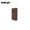 Don-Jo - 3-10B-CW - Wrap Around Plate 22 Gauge Steel 4-1/4 Width and 9 Height with 2-1/8 Hole for Cylindrical Lock - 2-3/8 Backset - 10B (Oil Rubbed Bronze Finish-613)