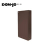 Don-Jo - 30-10B-CW - Wrap Around Cover Plate 22 Gauge Steel 9 Height and 4-1/4 Width - 10B (Oil Rubbed Bronze Finish-613)