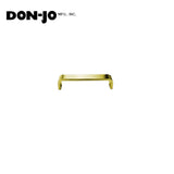 Don-Jo - 30-605 - Door Pull with 6 CTC - 605 (Bright Brass Finish)