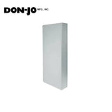 Don-Jo - 30-S-CW - Wrap Around Cover Plate 22 Gauge Steel 9 Height and 4-1/4 Width - S (Satin Stainless Steel Finish-630)