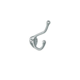 Don-Jo - 300-619 - Coat Hook Double Hook (Side by Side) - 619 (Satin Nickel Plated Finish)