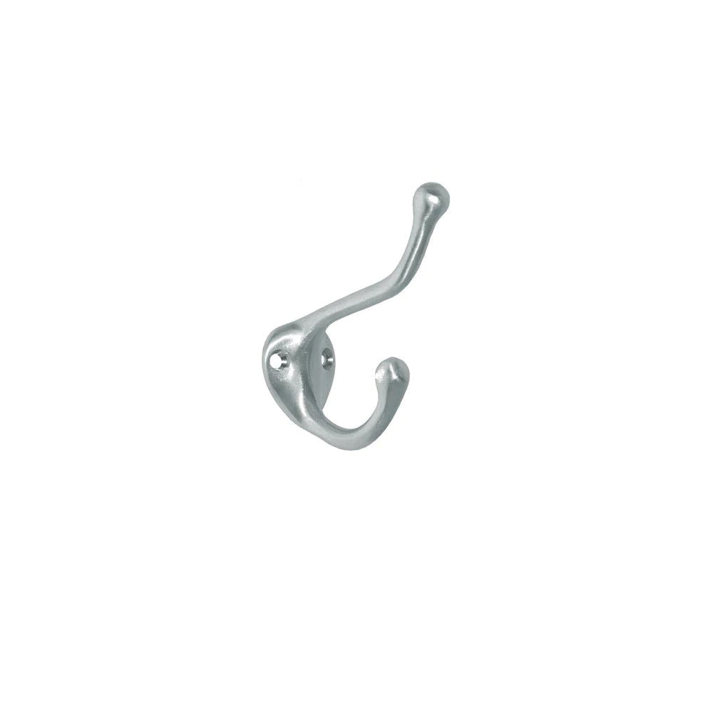 Don-Jo - 300-625 - Coat Hook Double Hook (Side by Side) - 625 (Bright Chromium Plated)