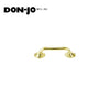 Don-Jo - 35-605 - Door Pull with 5-1/2 CTC - 605 (Bright Brass Finish)