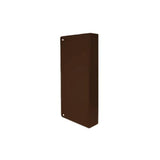 Don-Jo - 40-BZ-CW - Wrap Around Cover Plate 22 Gauge Steel 9 Height and 4-1/4 Width - BZ (Satin Bronze Finish-612)