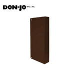 Don-Jo - 40-BZ-CW - Wrap Around Cover Plate 22 Gauge Steel 9 Height and 4-1/4 Width - BZ (Satin Bronze Finish-612)