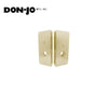 Don-Jo - 4020T-RH-BZ-CW - Wrap Around Plate 22 Gauge Steel 12 Height and 5-1/8 Width with 2-3/4 Backset - BZ (Satin Bronze Finish-612)