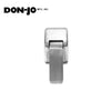 Don-Jo - 4550-630 - Hospital Push-Pull Latch Size 2-3/4 x 4-1/2 and 5 Backset - 630 (Satin Stainless Steel Finish)