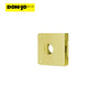 Don-Jo - 5-PB-CW - Wrap Around Plate with 22 Gauge Steel 4 Width and 4.5 Height - 2-3/8 Backset - PB (Bright Brass Finish-605)