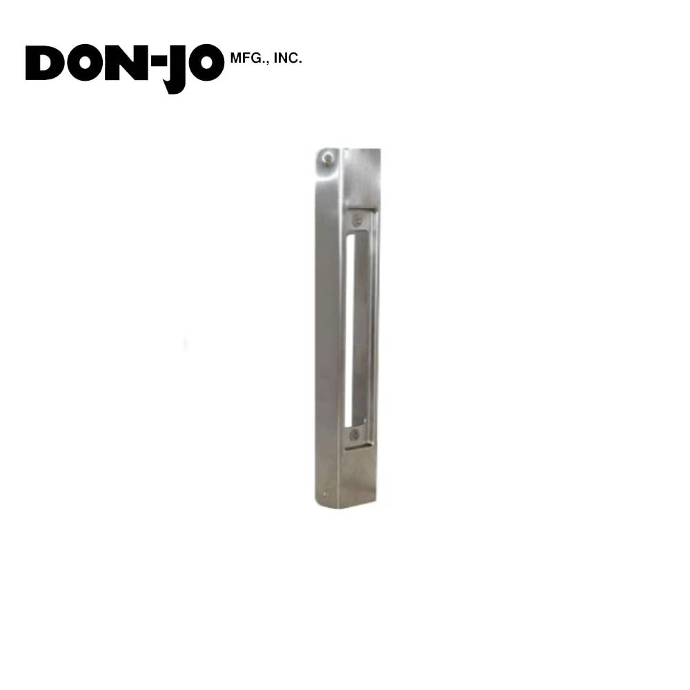 Don-Jo - 504-10B-FE - Mortise lock door edge wrap around 1-3/4 thick door - 10B (Oil Rubbed Bronze Finish-613)