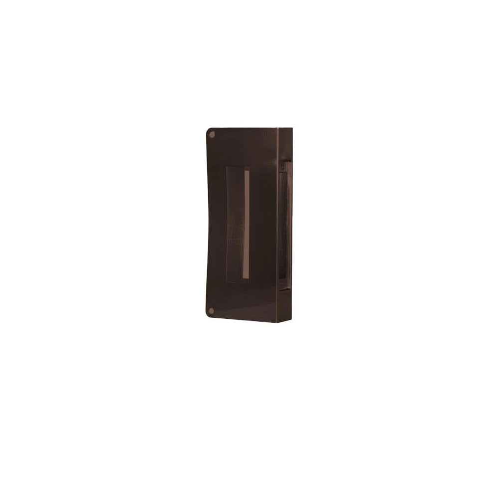 Don-Jo - 514-10B-CW - Wrap Around Plate 22 Gauge Steel 12 Height and 5-1/8 Width - 10B (Oil Rubbed Bronze Finish-613)