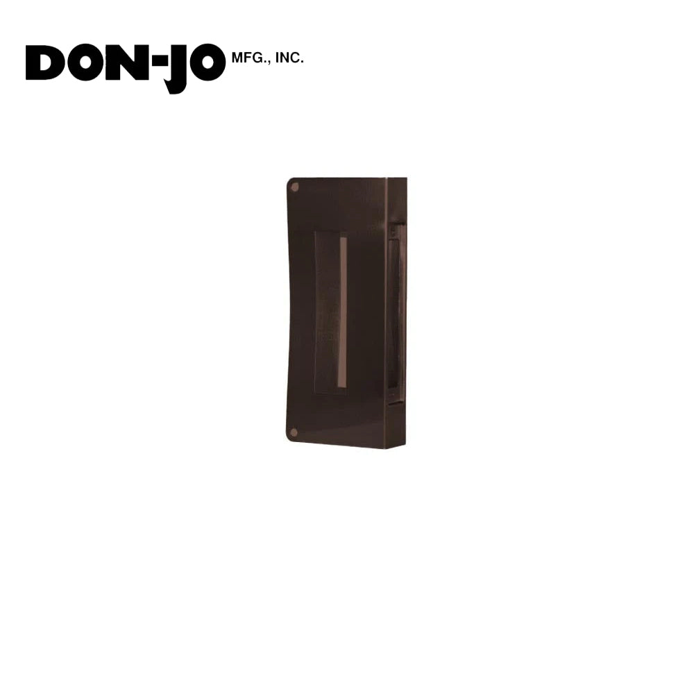 Don-Jo - 514-10B-CW - Wrap Around Plate 22 Gauge Steel 12 Height and 5-1/8 Width - 10B (Oil Rubbed Bronze Finish-613)