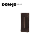 Don-Jo - 514-10B-CW - Wrap Around Plate 22 Gauge Steel 12 Height and 5-1/8 Width - 10B (Oil Rubbed Bronze Finish-613)