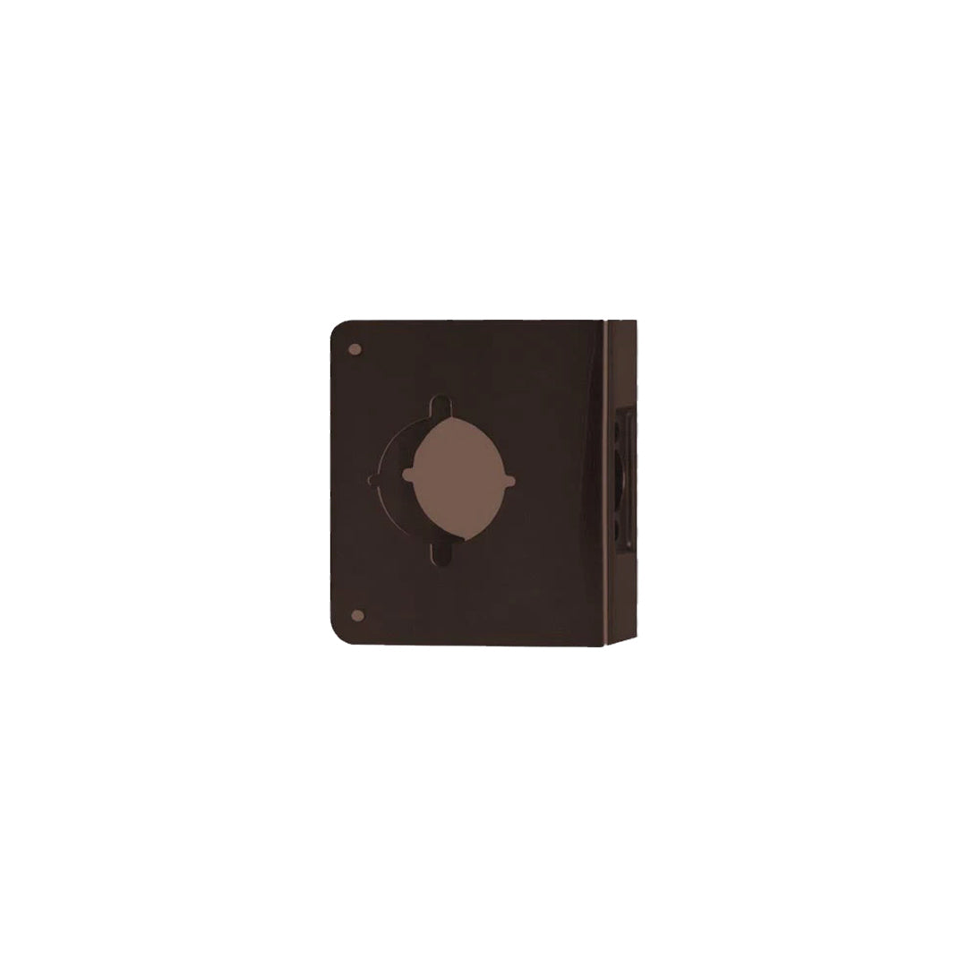 Don-Jo - 5K-10B-CW - Wrap Around Plate with 22 Gauge Steel 4-3/4 Width and 5-1/2 Height - 2-3/4 Backset - 10B (Oil Rubbed Bronze Finish-613)