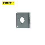 Don-Jo - 5K-S-CW - Wrap Around Plate with 22 Gauge Steel 4-3/4 Width and 5-1/2 Height - 2-3/4 Backset - S (Satin Stainless Steel Finish-630)