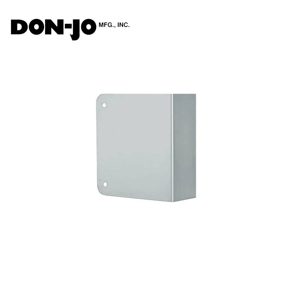 Don-Jo - 70-S-CW - Blank Wrap-Around Plate with Trim Screws 4-1/2 Height and 4-1/4 Width - S (Satin Stainless Steel Finish-630)