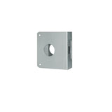 Don-Jo - 8-S-CW - Wrap Around Plate with 22 Gauge Steel, 4.1/4 Width and 4-1/2 Height - 2-3/4 Backset - S (Satin Stainless Steel Finish-630)