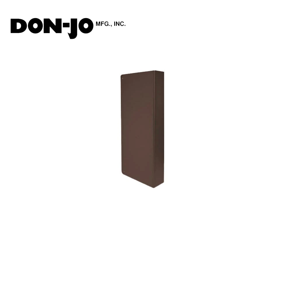 Don-Jo - 90-10B-CW - Wrap Around Plate 22 Gauge Steel 12 Height and 5 Width - 10B (Oil Rubbed Bronze Finish-613)