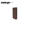 Don-Jo - 90-BZ-CW - Wrap Around Plate 22 Gauge Steel 12 Height and 5 Width - BZ (Satin Bronze Finish-612)