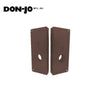 Don-Jo - 9050-LHR-10B-CW - Wrap Around Plate 22 Gauge Steel 12 Height and 5-1/8 Width with 2-3/4 Backset - 10B (Oil Rubbed Bronze Finish-613)