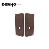 Don-Jo - 9050-RH-10B-CW - Wrap Around Plate 22 Gauge Steel 12 Height and 5-1/8 Width with 2-3/4 Backset - 10B (Oil Rubbed Bronze Finish-613)