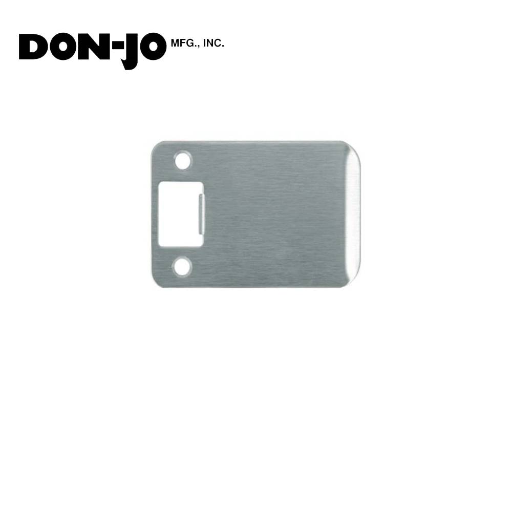 Don-Jo - 9102-630-RC - Extended Lip Full Lip Strike - 630 (Satin Stainless Steel Finish)