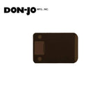 Don-Jo - 9102-DU-RC - Extended Lip Full Lip Strike - DU (Duronodic Brown Coated)