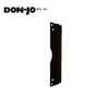 Don-Jo - 9211-DU - Latch Protector for Outswinging Doors 12 Gauge Steel 11 Length and 3 Width - DU (Duronodic Brown Coated)