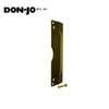 Don-Jo - 9211-EBF-BP - Latch Protector for Outswinging Doors 12 Gauge Steel 11 Length and 3 Width - BP (Bright Brass Plated Clear Coated Finish-632)