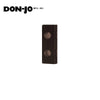 Don-Jo - 942-BZ-CW - Wrap Around Plate 22 Gauge Steel 9 Height and 4 Width - BZ (Satin Bronze Finish-612)