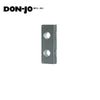 Don-Jo - 946-S-CW - Wrap Around Plate 22 Gauge Steel 12 Height and 4-1/2 Width with 6 CTC - S (Satin Stainless Steel Finish-630)