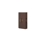 Don-Jo - 9K-10B-CW - Wrap Around Plate 22 Gauge Steel 4-3/4 Width and 9 Height with 2-1/8 Hole for Marks Cylindrical Lever Lock - 2-3/4 Backset - 10B (Oil Rubbed Bronze Finish-613)