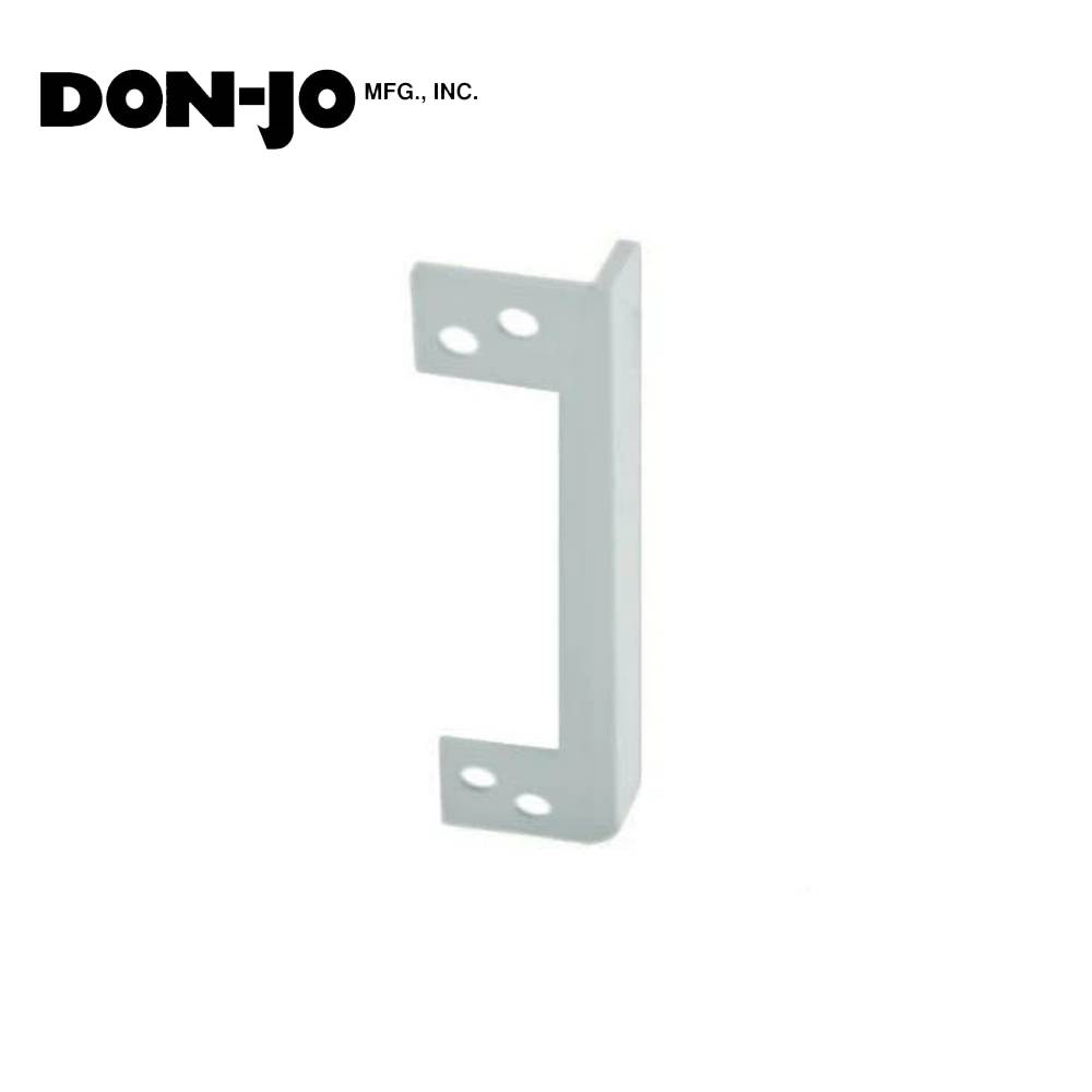 Don-Jo - ALP-206-SL - Angle Type Latch Protector 10 Gauge Steel 6 Length and 1-1/2 Width - SL (Aluminum Painted Finish-689)